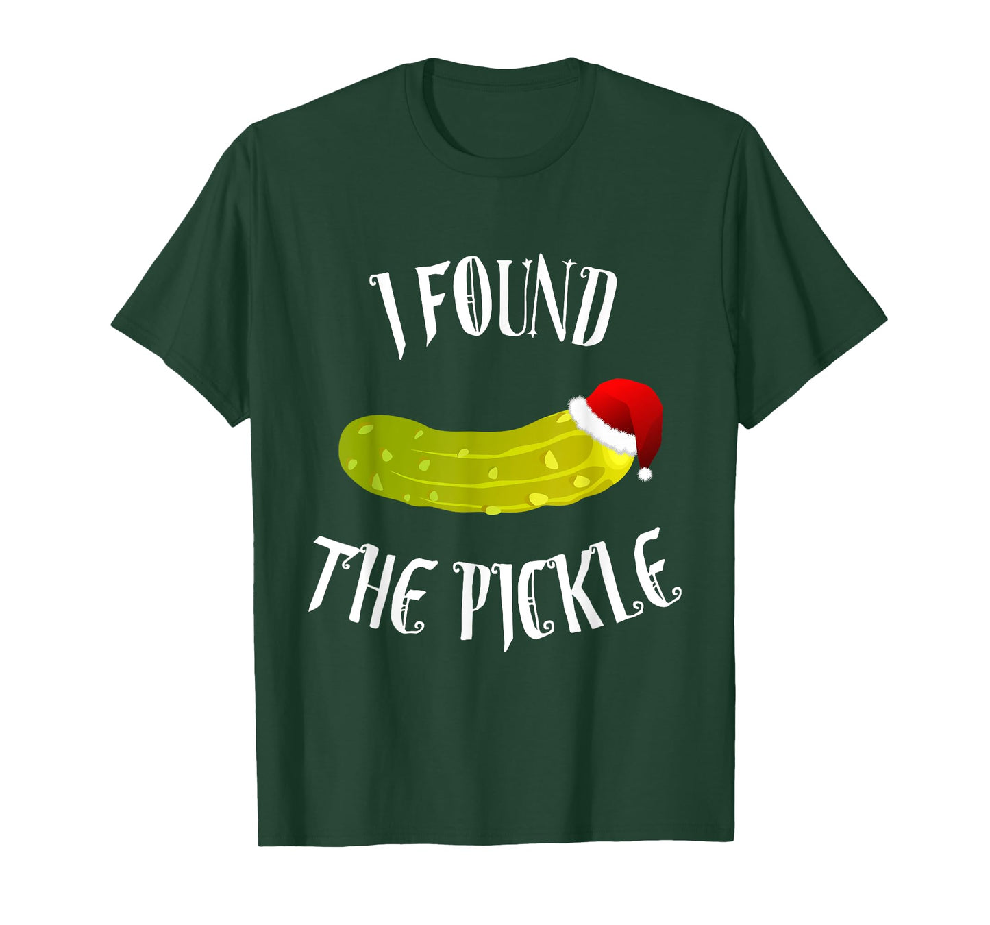 Christmas Pickle Shirt - German Holiday Tradition Gift Tee T-Shirt