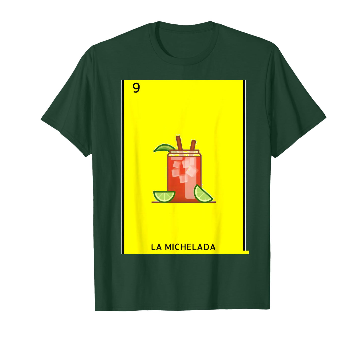 La Michelada Card Mexican Lottery Card T-Shirt