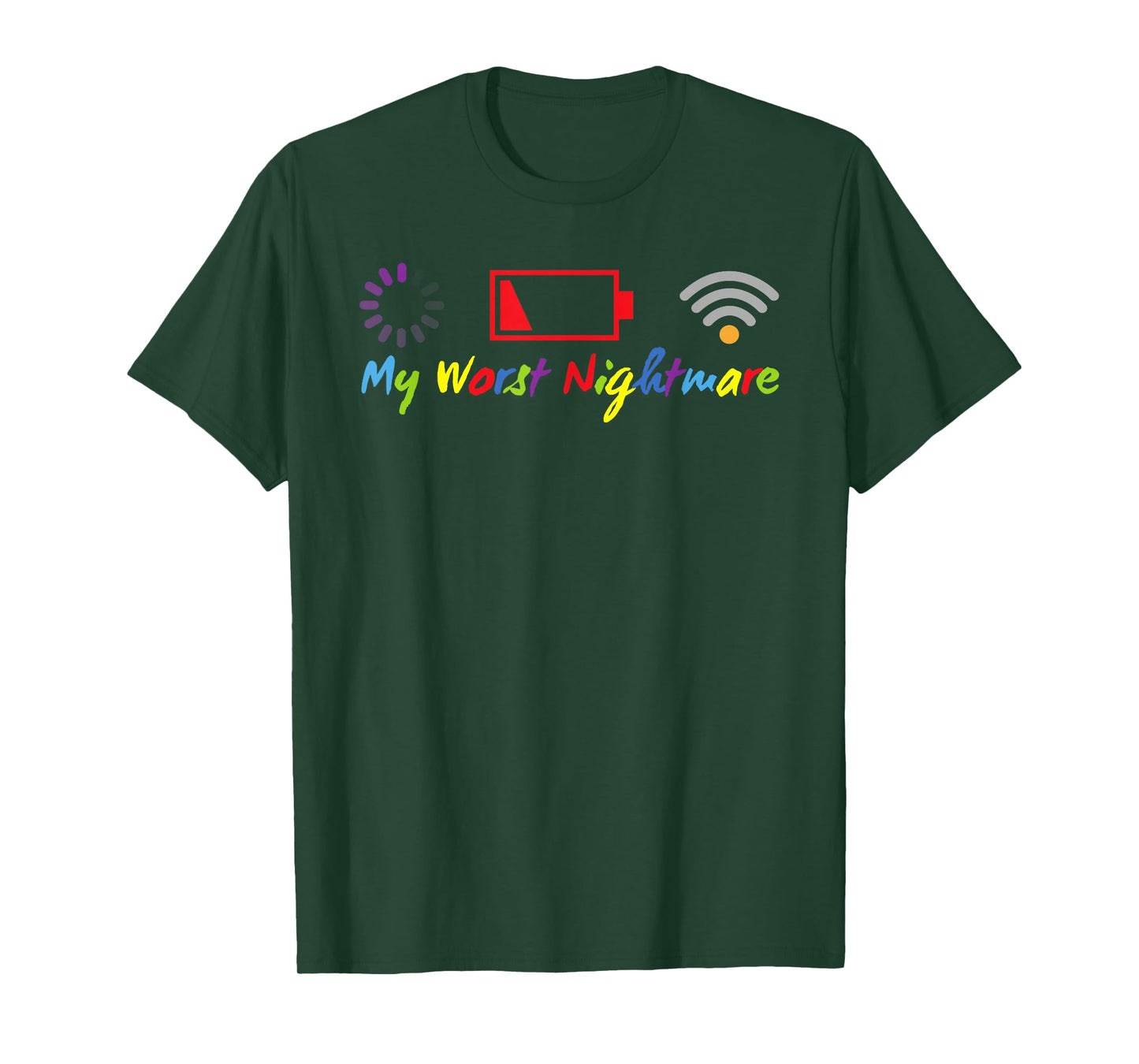 My Worst Nightmare Funny Present For Gamer Gamer Humor T-Shirt