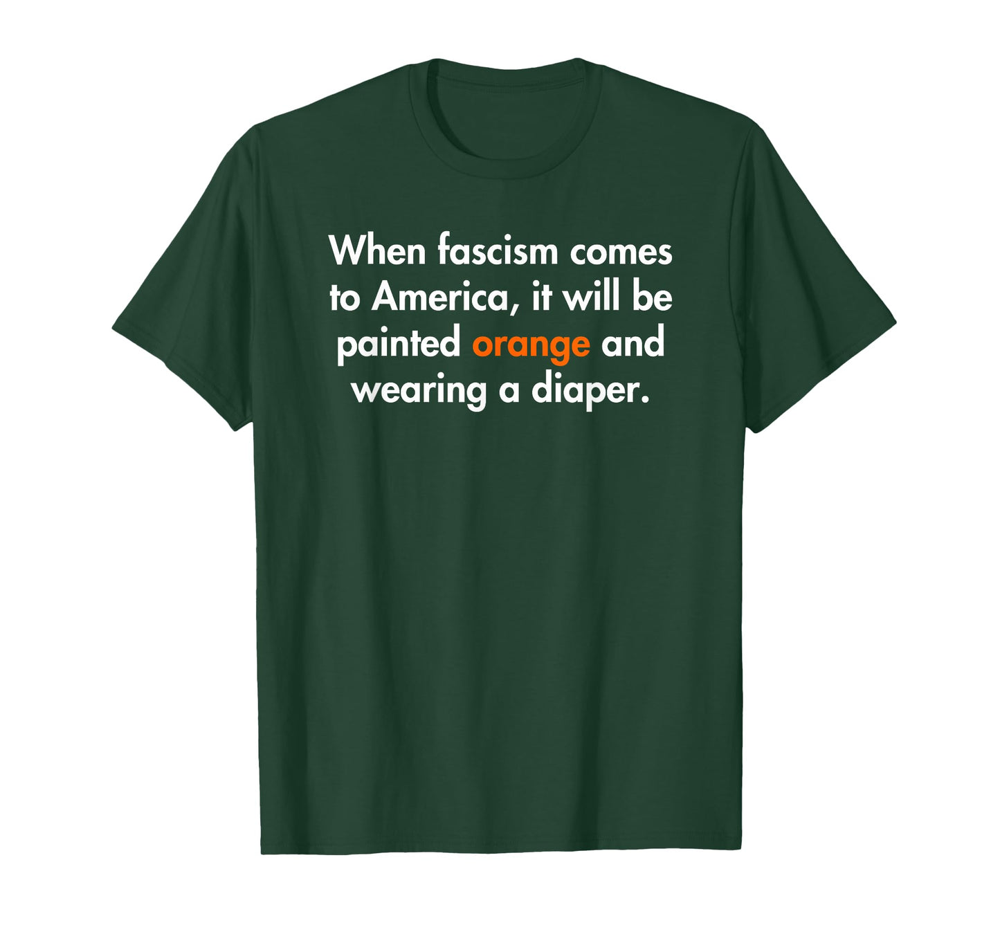 When Fascism Comes to America - Quote Parody T-Shirt