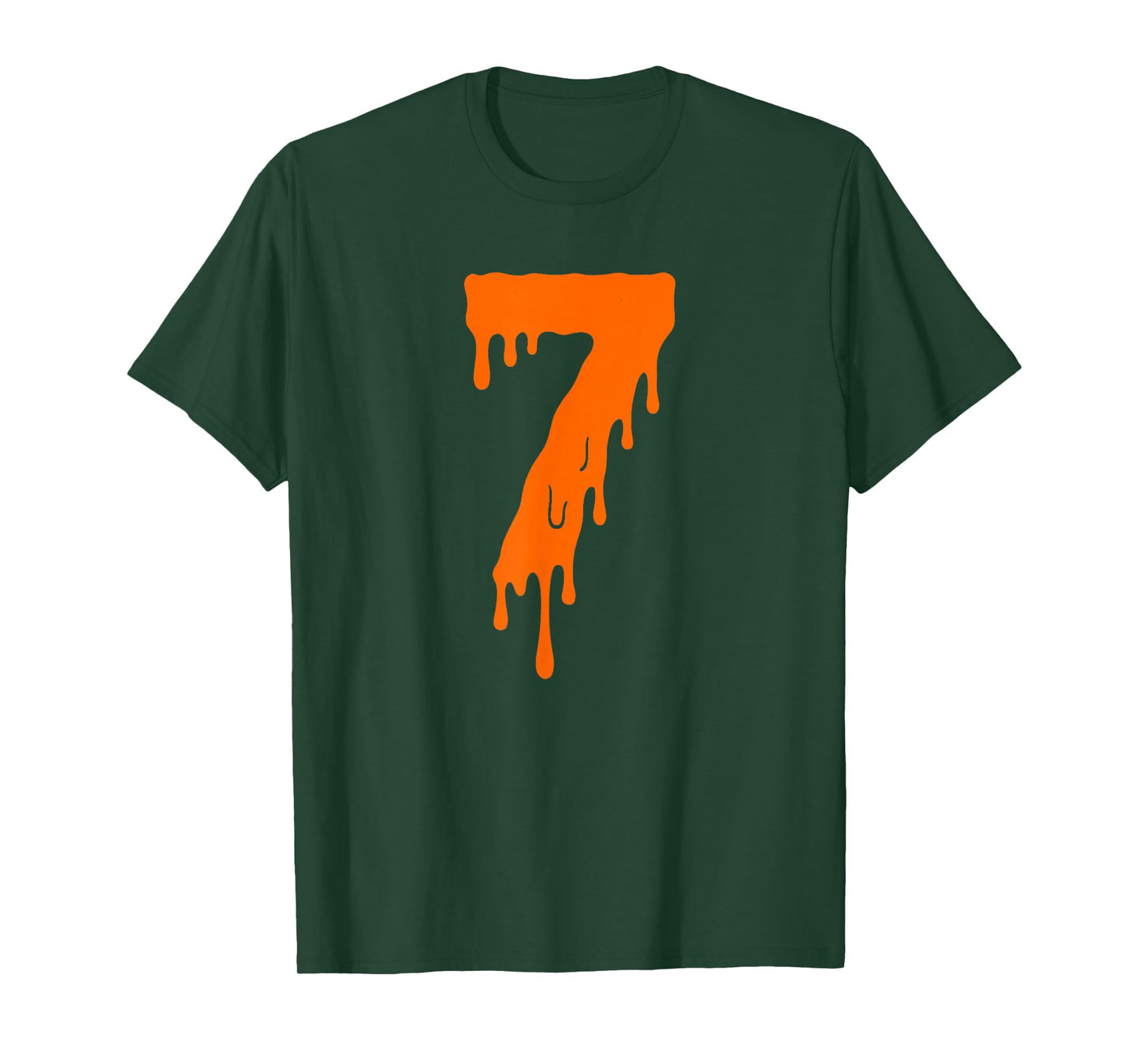 Number 7 Funny Meme Saying 6 7 Six Seven Couples Halloween T-Shirt