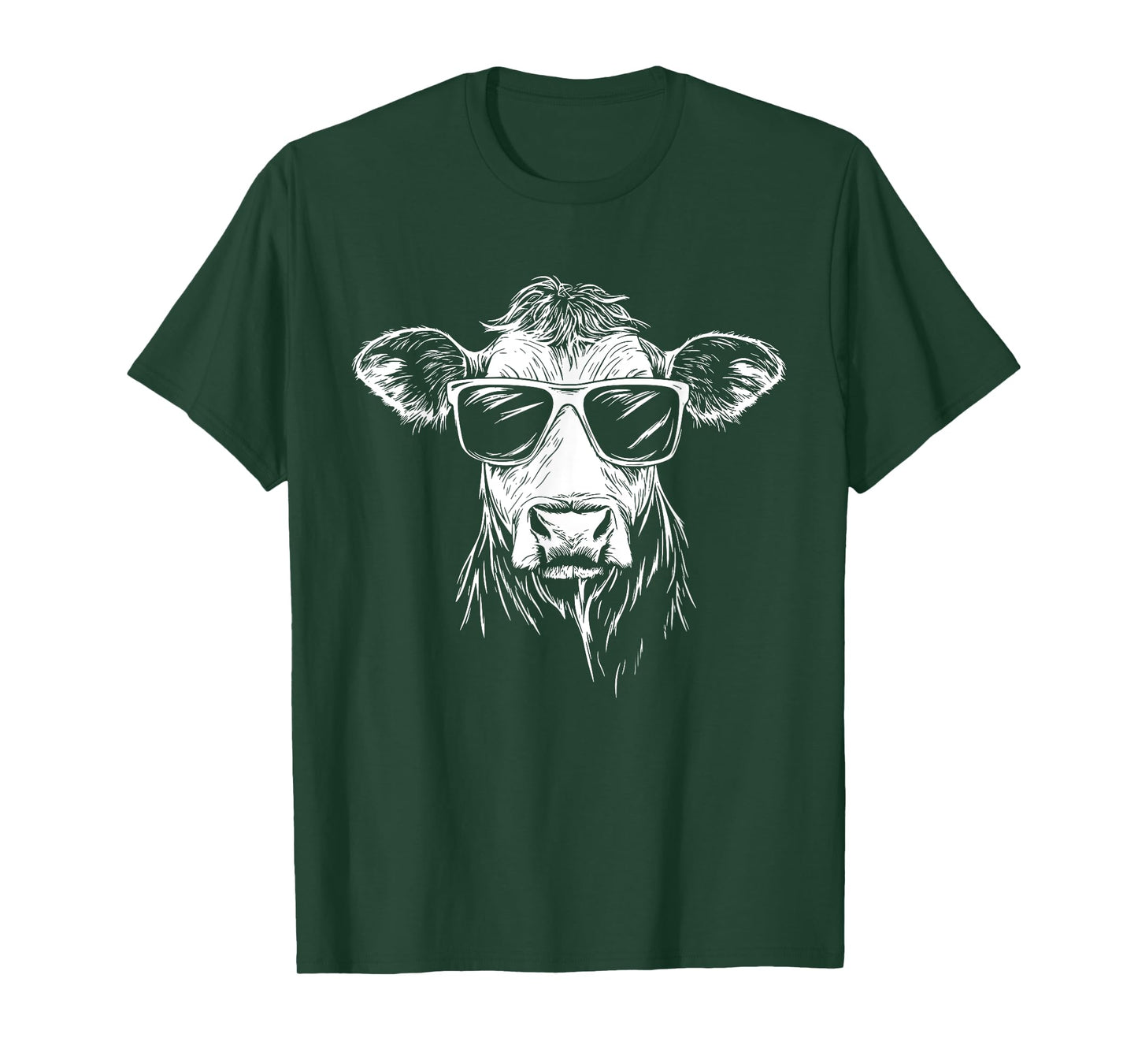 Funny Cow Sunglasses T-Shirt