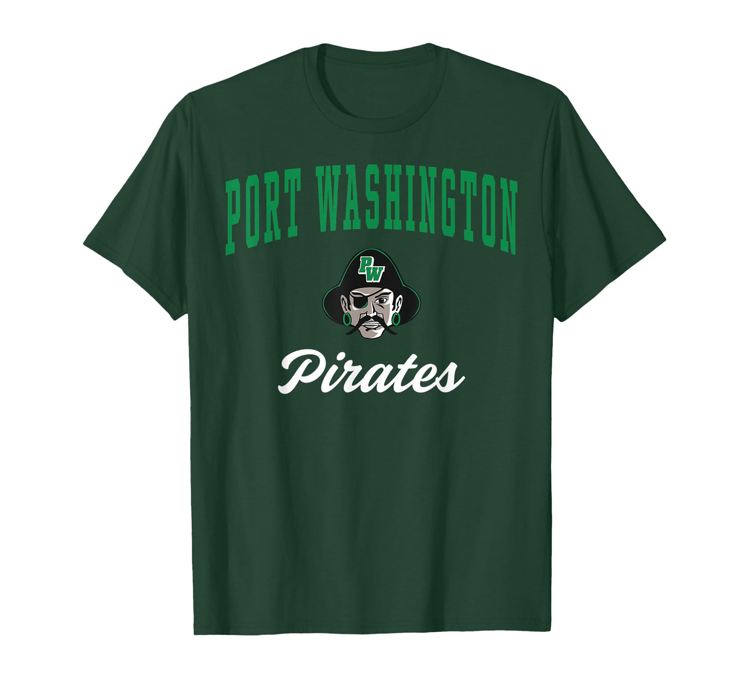 Port Washington High School Pirates T-Shirt C3