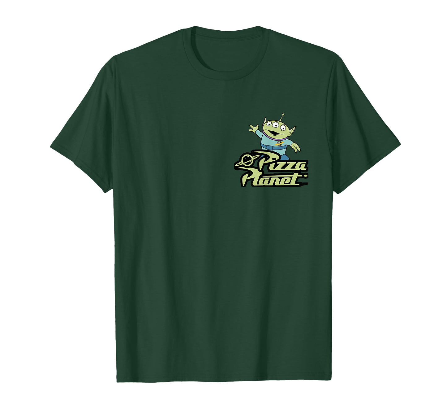 Disney Pixar Toy Story Alien Pizza Planet Classic T-Shirt