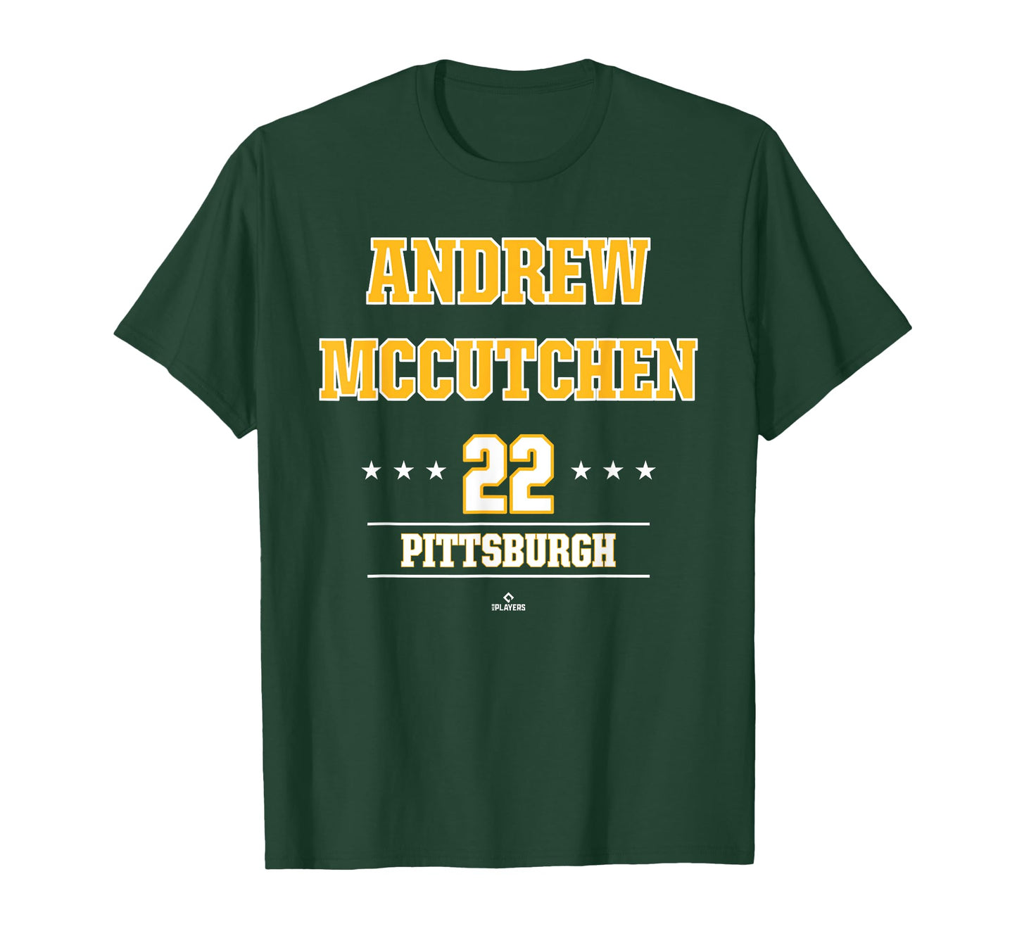 Baseball Star Andrew McCutchen Pittsburgh MLBPA T-Shirt
