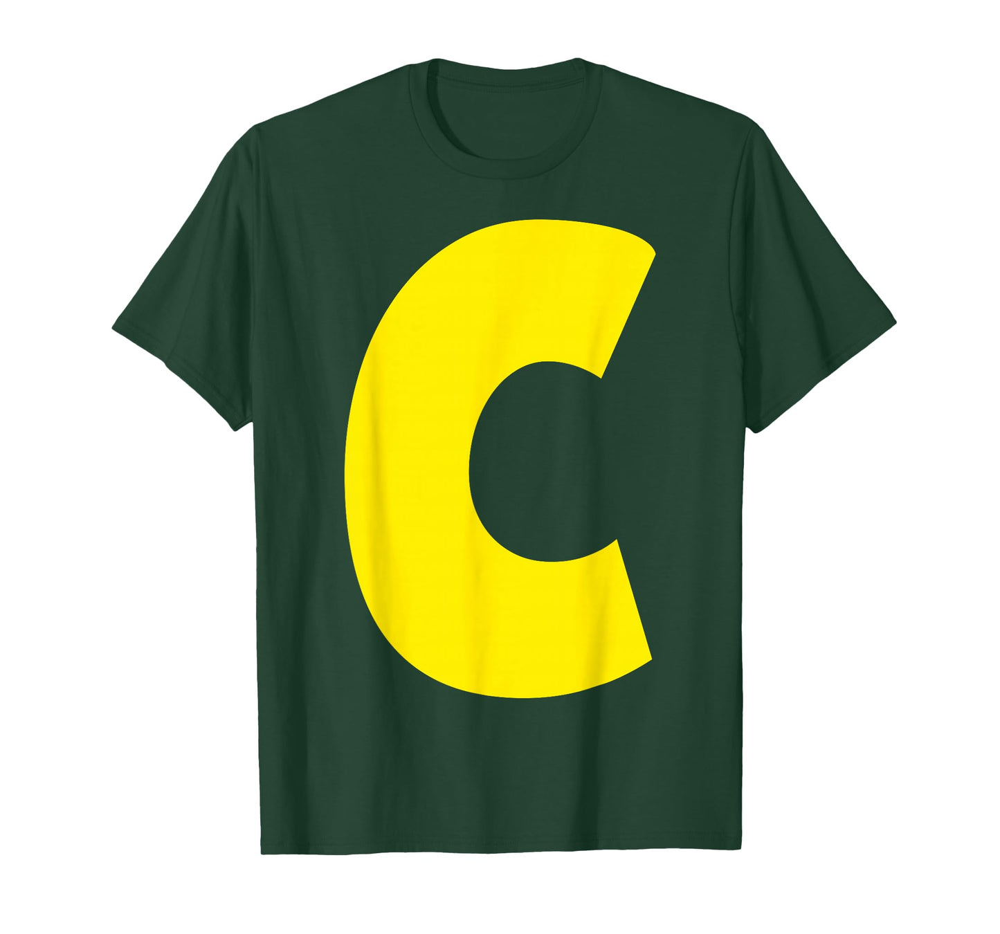 "C" Letter Chipmunk Group Matching Funny Halloween Letter C T-Shirt