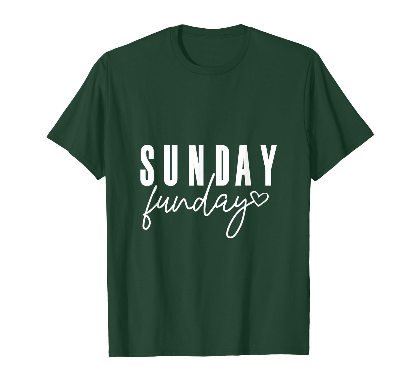 Sunday Funday Day Drinking Funny Saying Mom Dad Gift T-Shirt