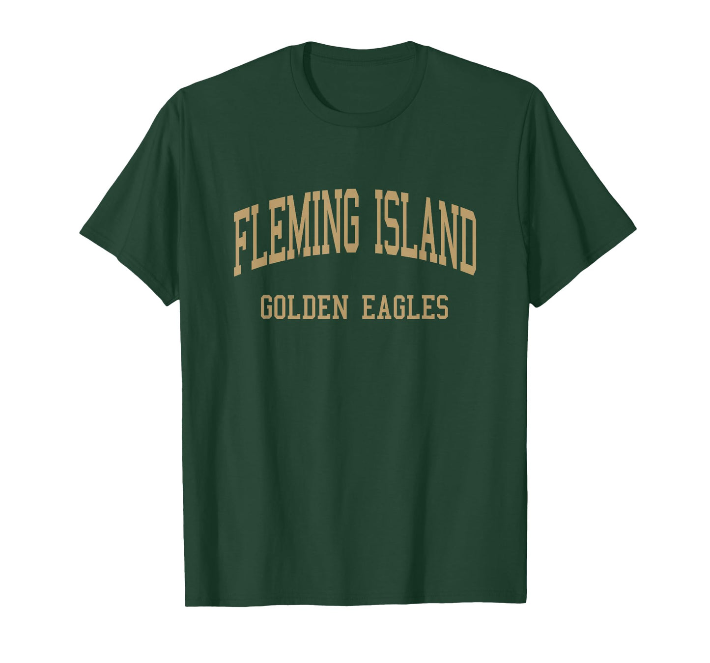 Fleming Island High School HS Orange Park FL Retro Sports T-Shirt