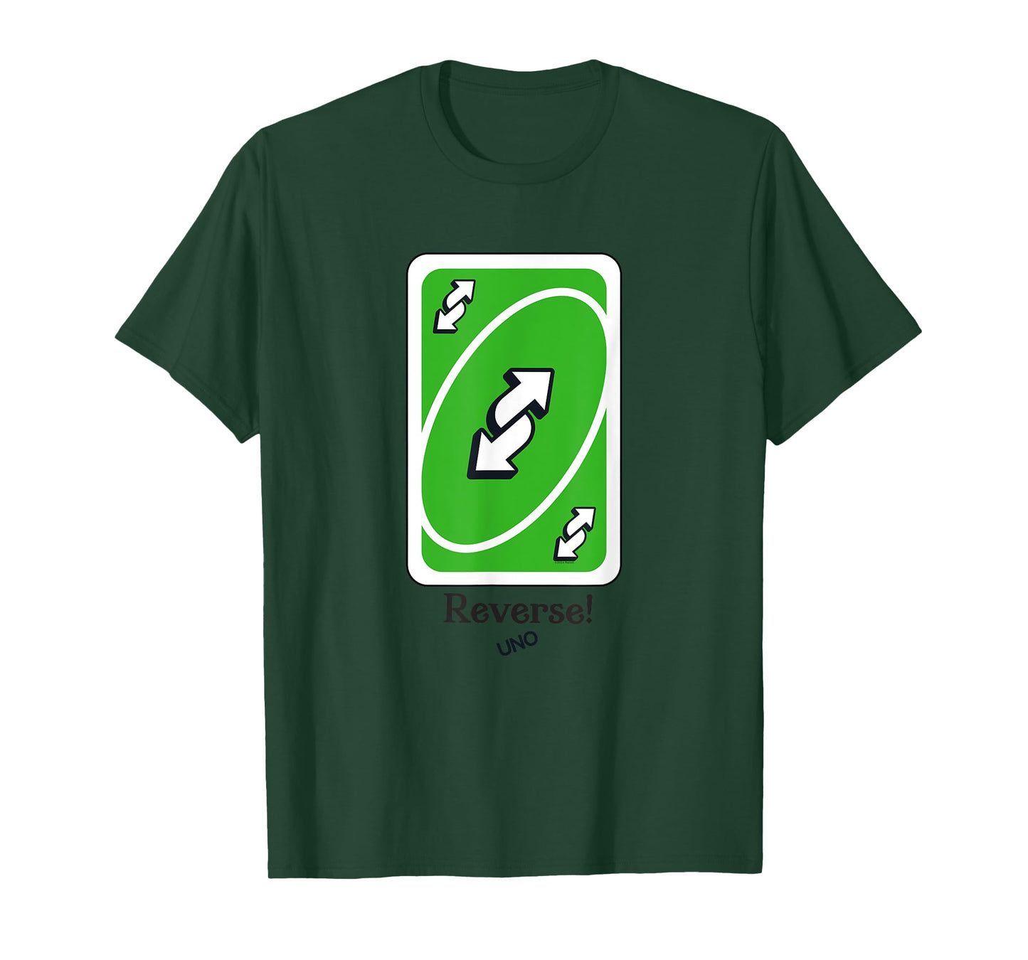 UNO - Green Reverse Card T-Shirt