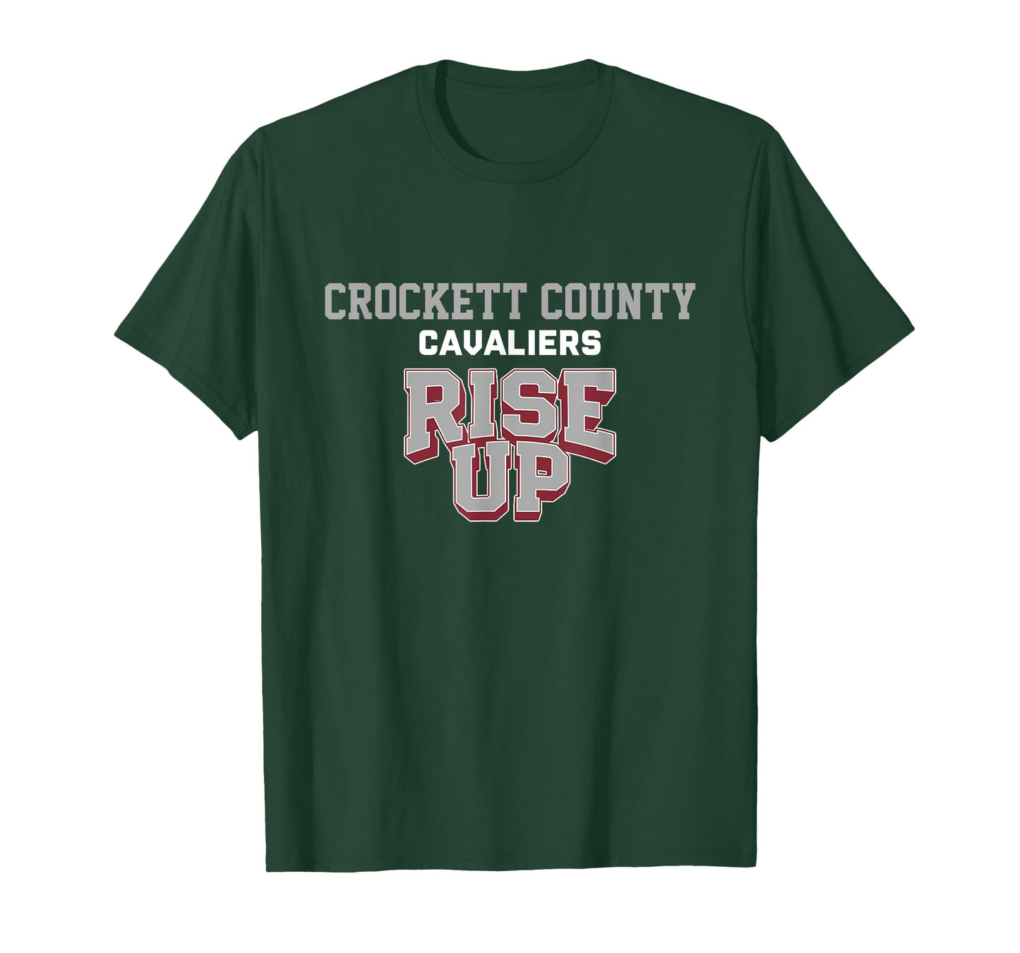 Crockett County Cavaliers Rise Up HS T-Shirt