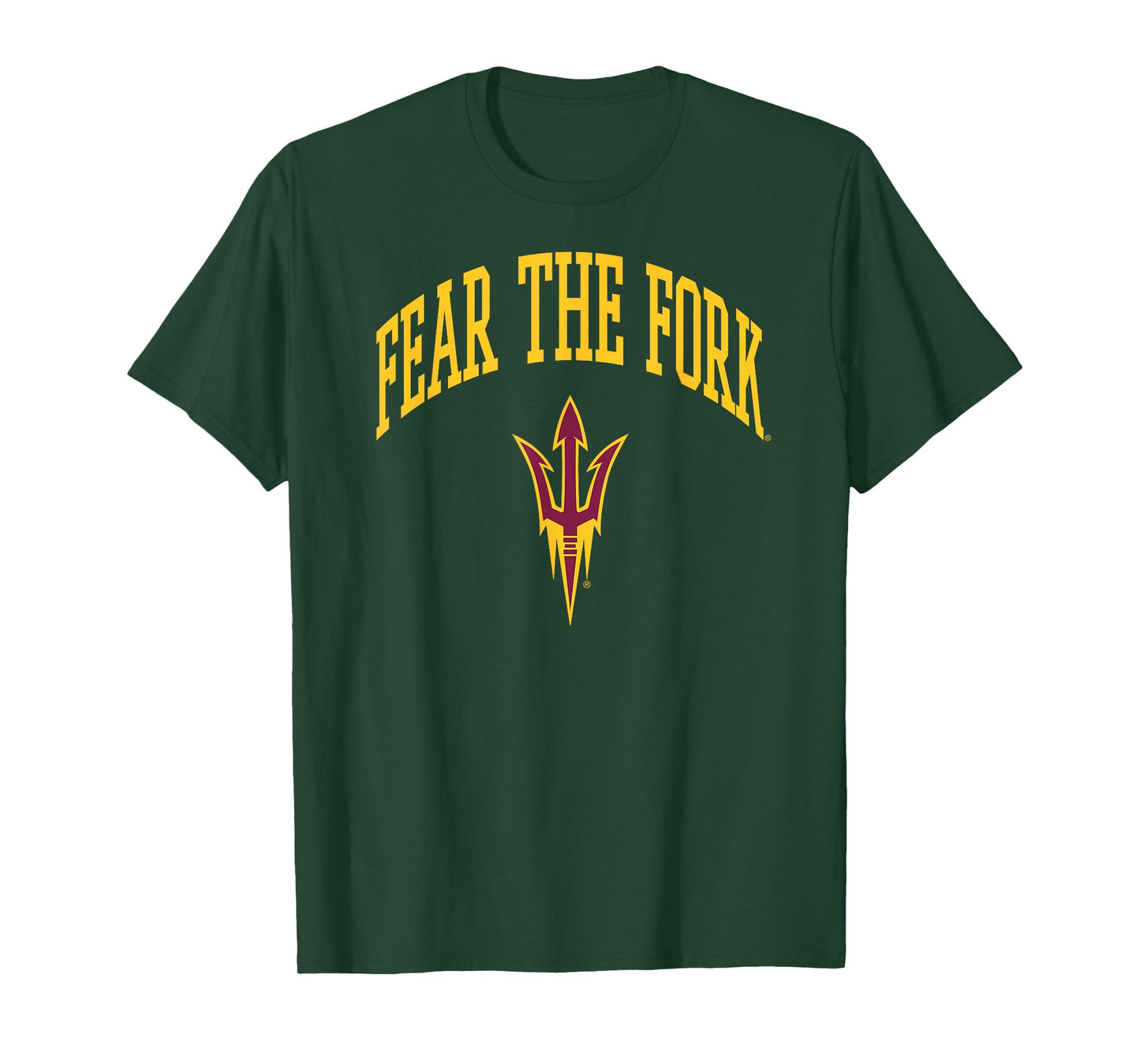 Arizon State Sun Devils Fear The Fork Black Licensed T-Shirt