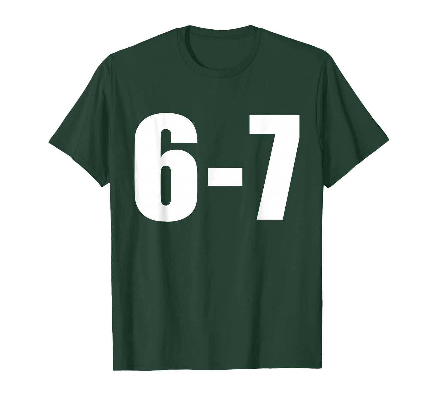 Six Seven Meme 6 7 Gen Alpha T-Shirt