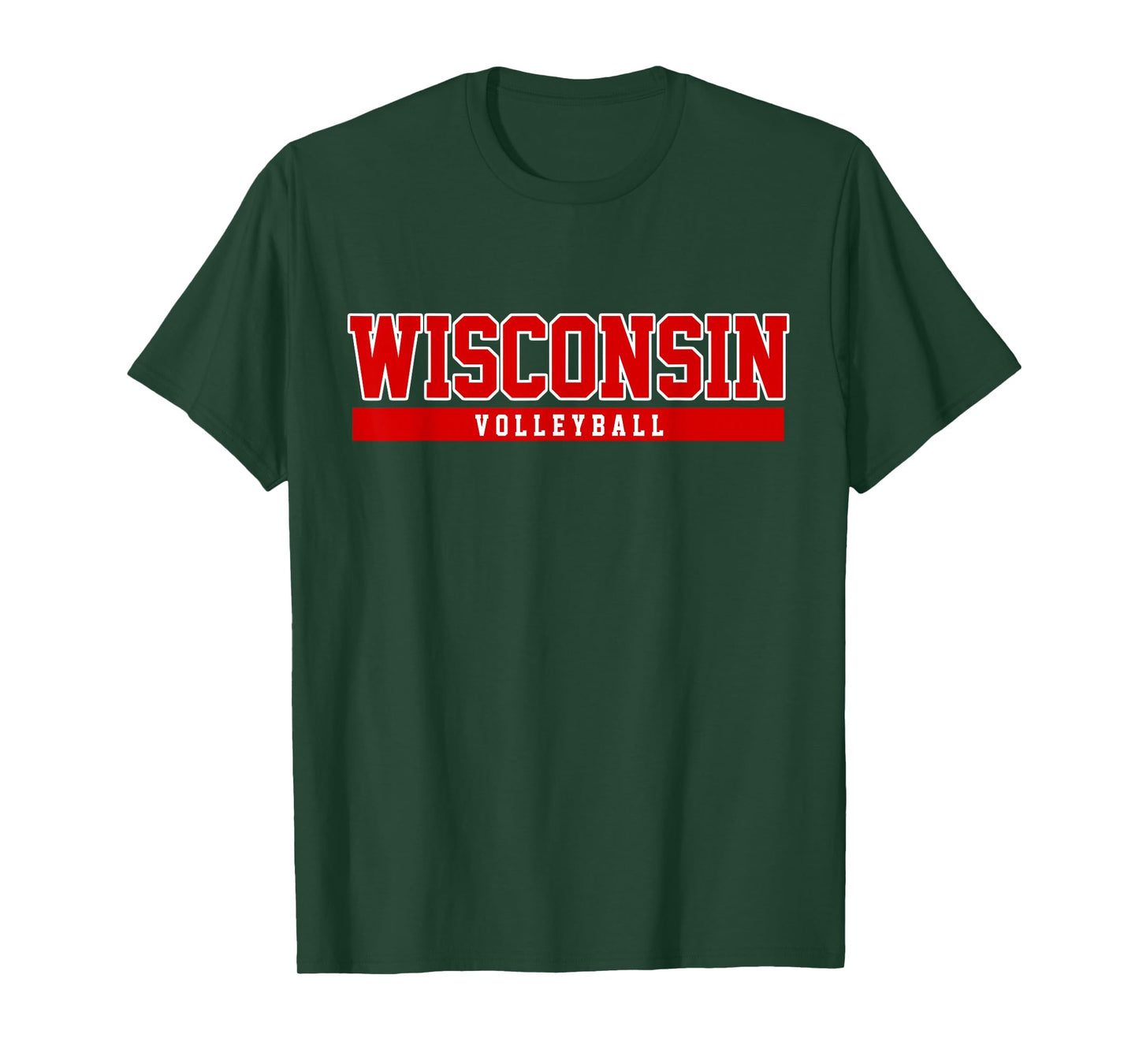 Wisconsin Volleyball for support the university college T-Shirt