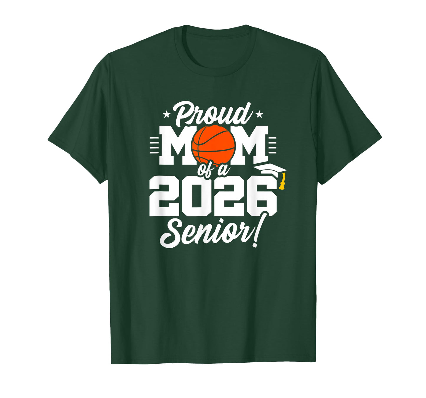 Class of 2026 - Senior Year - Basketball Mom - Senior 2026 T-Shirt