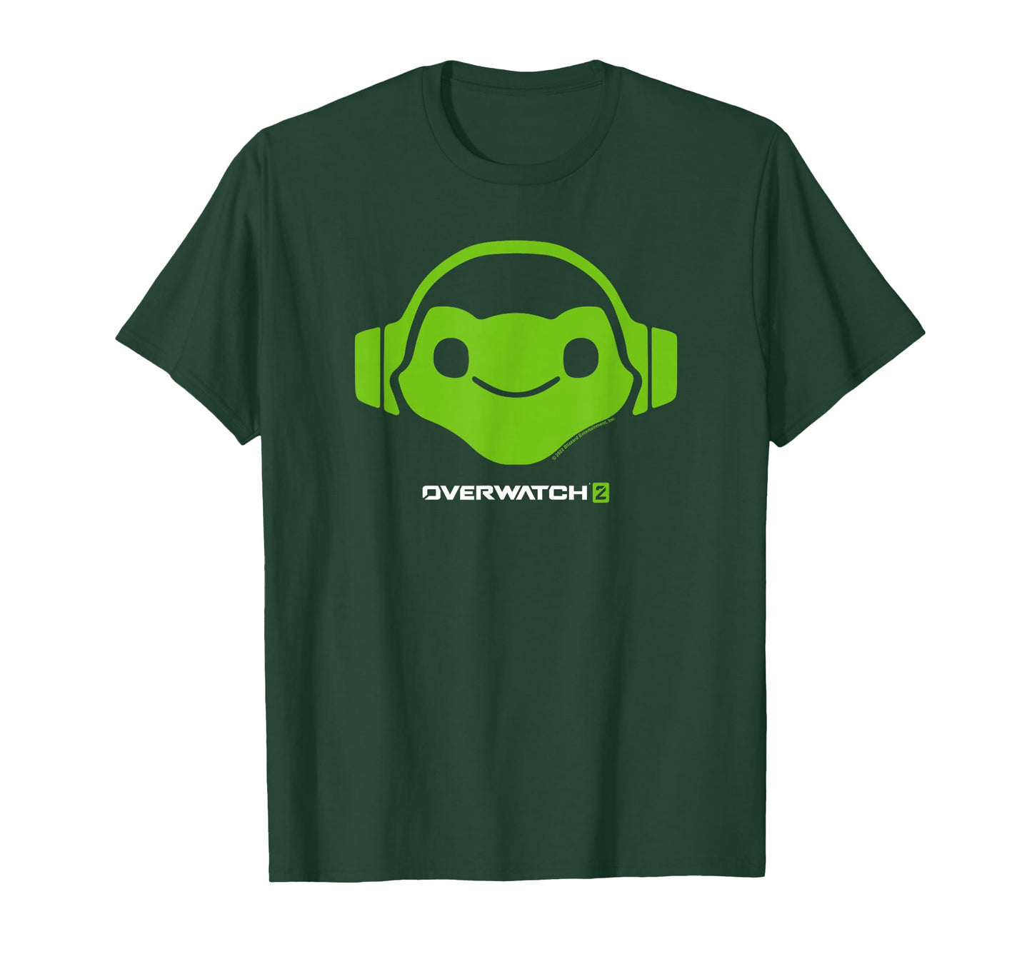 Overwatch 2 Lucio Center Green Icon Logo T-Shirt