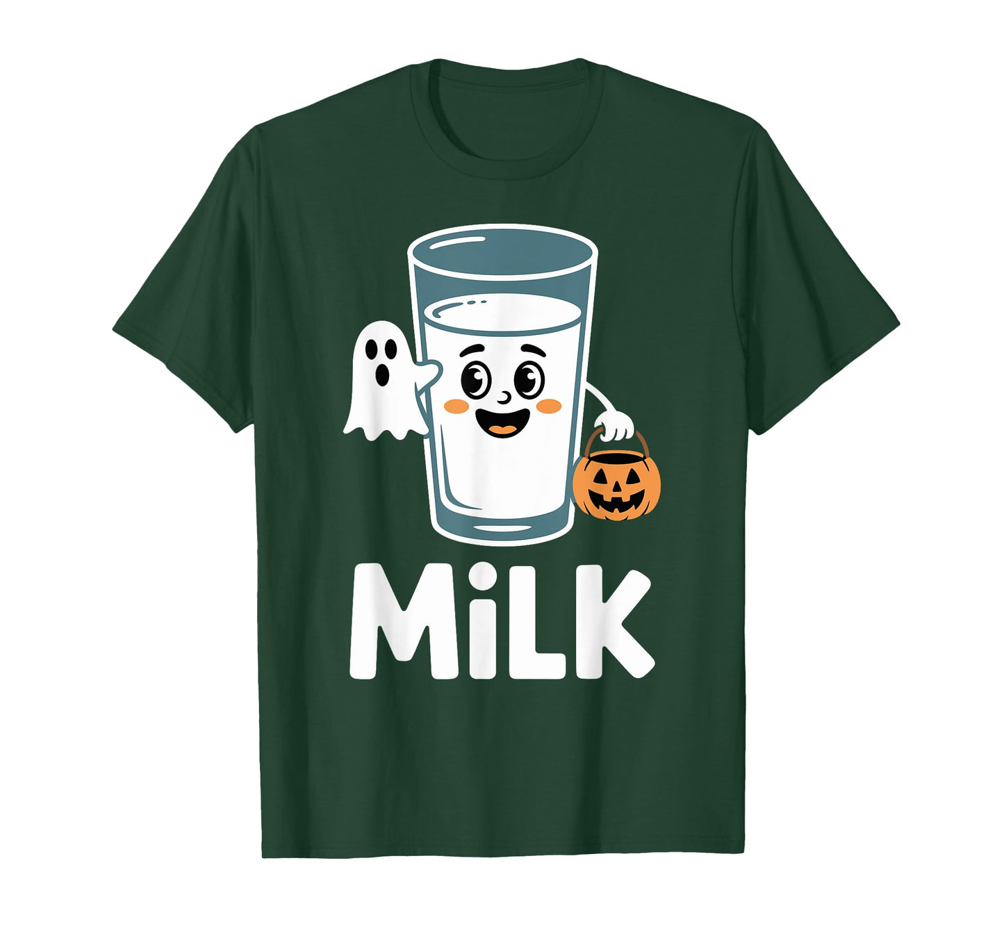 Cookie and Milk Couple Matching Halloween Costume T-Shirt