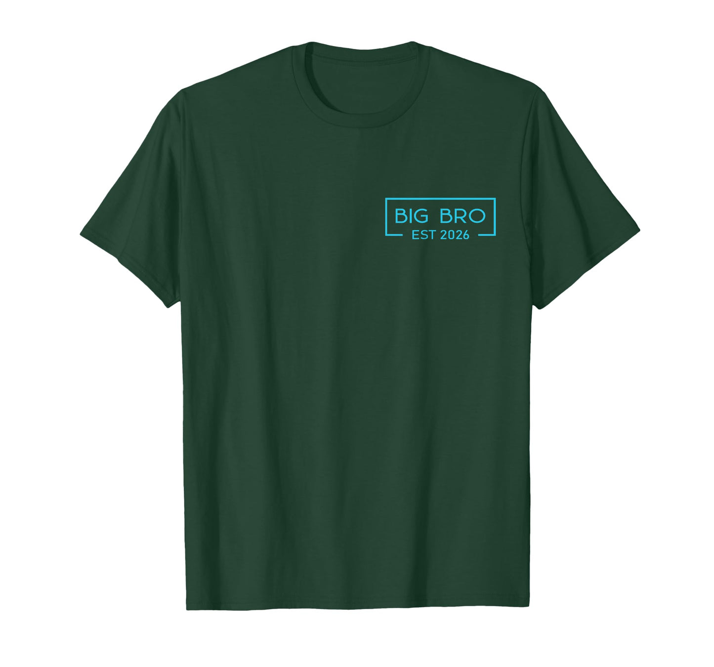 Promoted to Big Brother Est. 2026 Baby Announcement T-Shirt