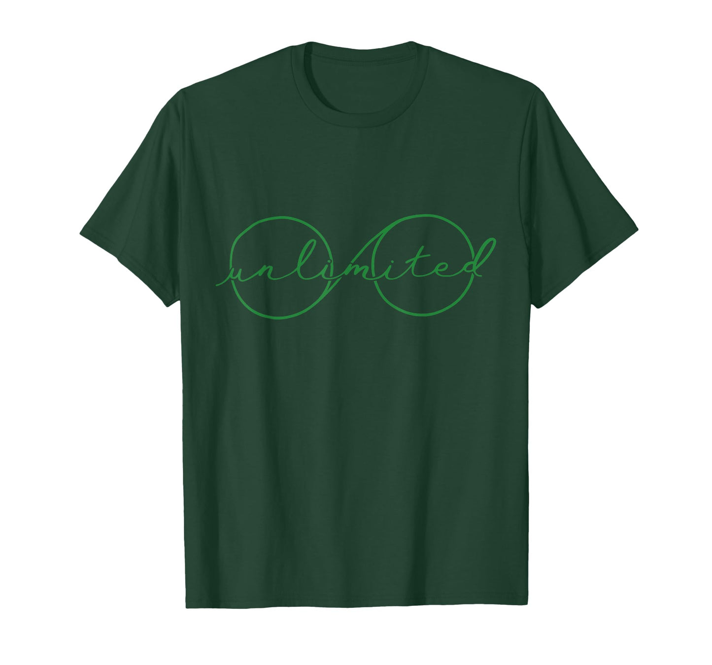 Unlimited Glasses Green Good Witch Bad Witch T-Shirt