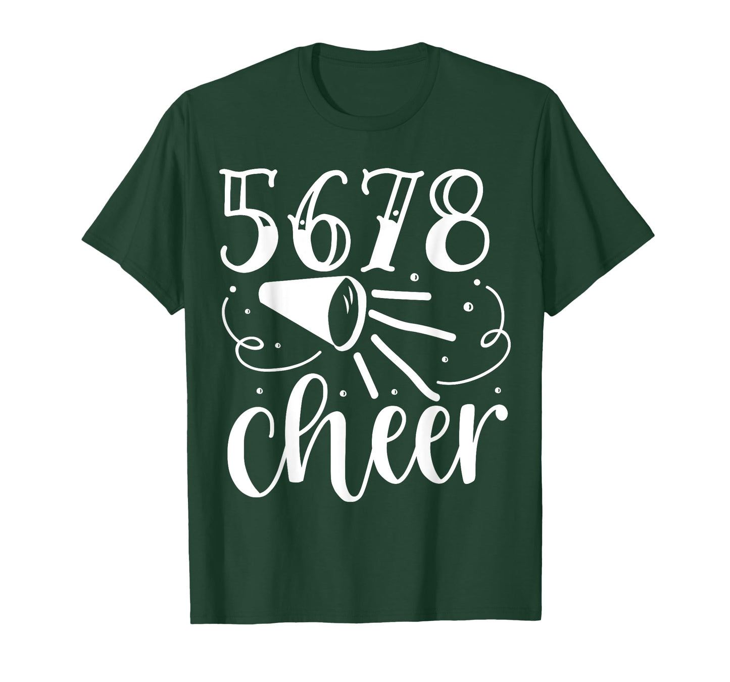 5 6 7 8 Cheer | Cheerleader T-Shirt