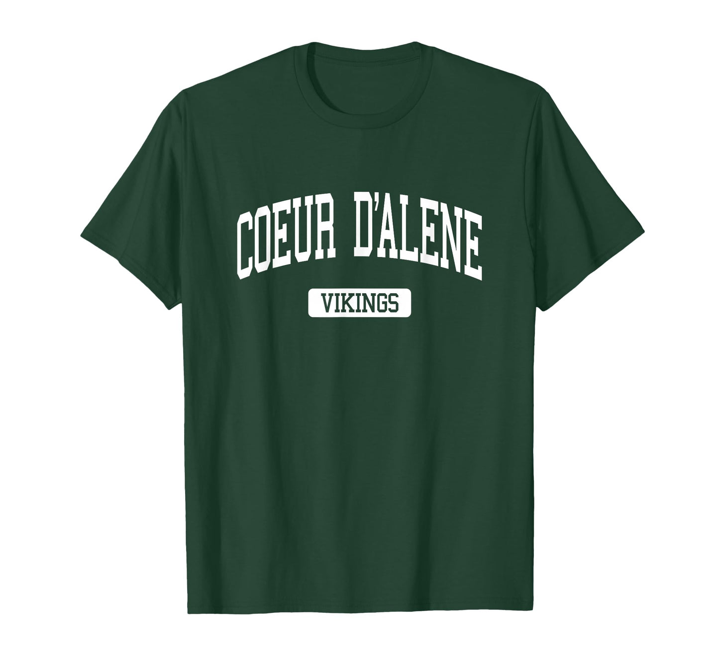 Coeur D'Alene High School HS Coeur D'Alene ID Varsity Sports T-Shirt