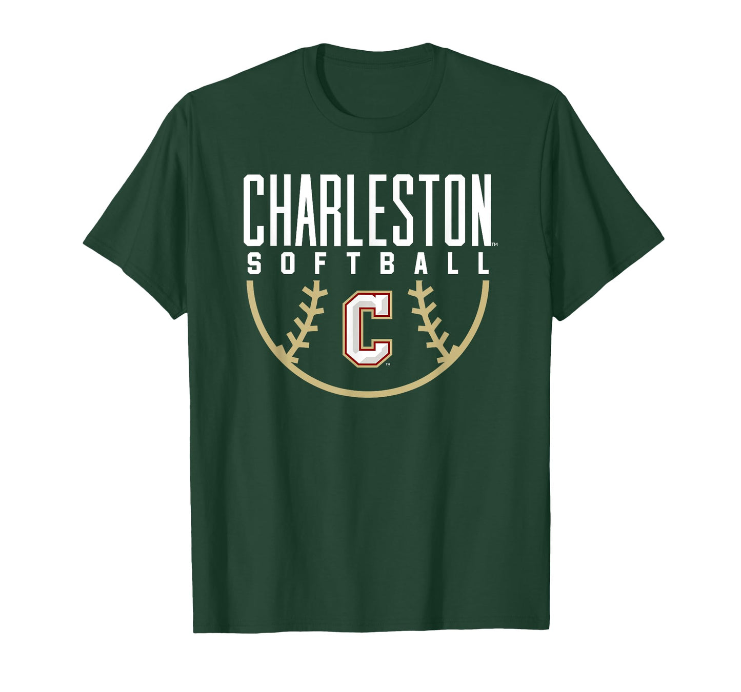 College of Charleston Cougars Softball Arch T-Shirt
