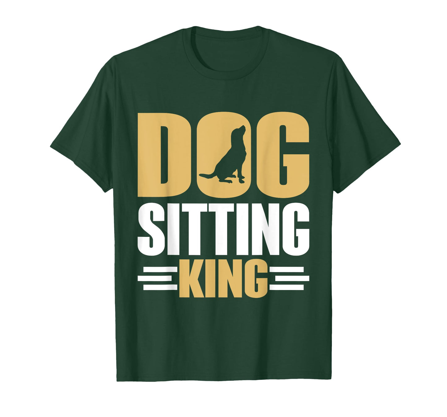 Dog Sitting King Dog Sitter T-Shirt