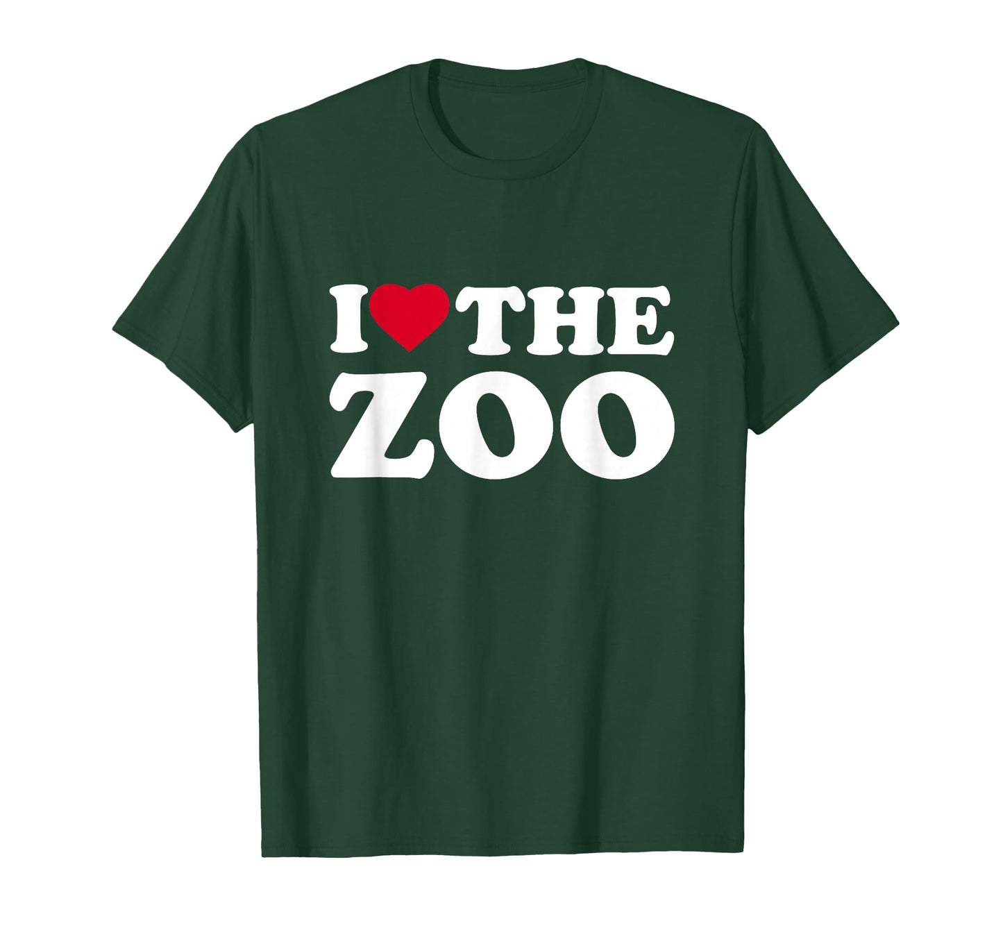 I Love The Zoo I Heart The Zoo Lover T-Shirt