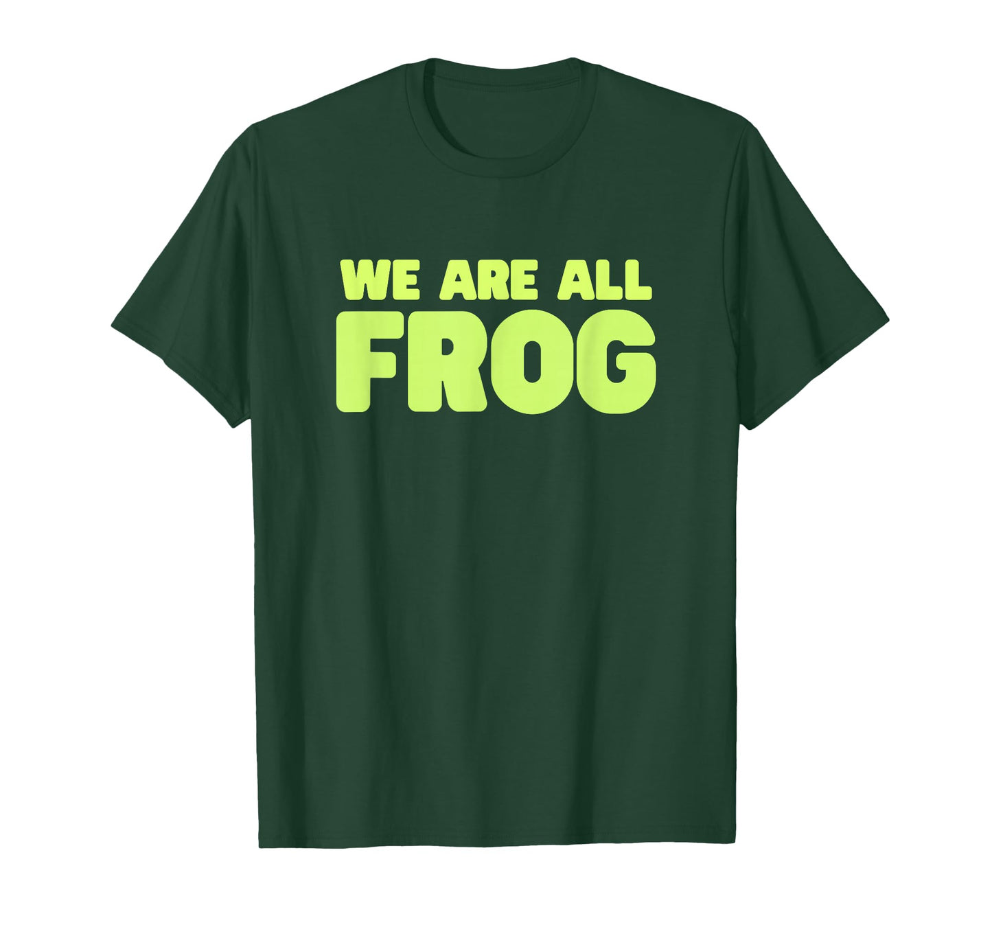 We are All Frog Frogs Together Strong Retro Portland T-Shirt