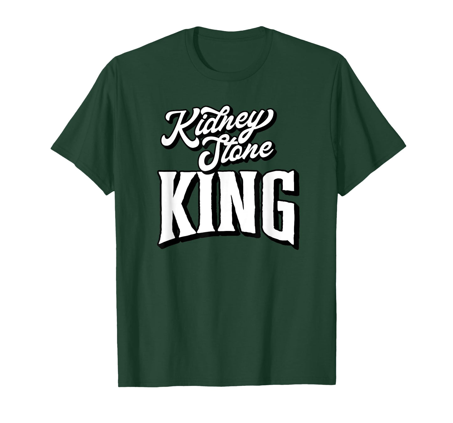 Kidney Stone King! Funny Kidney Stone Passing Retro T-Shirt