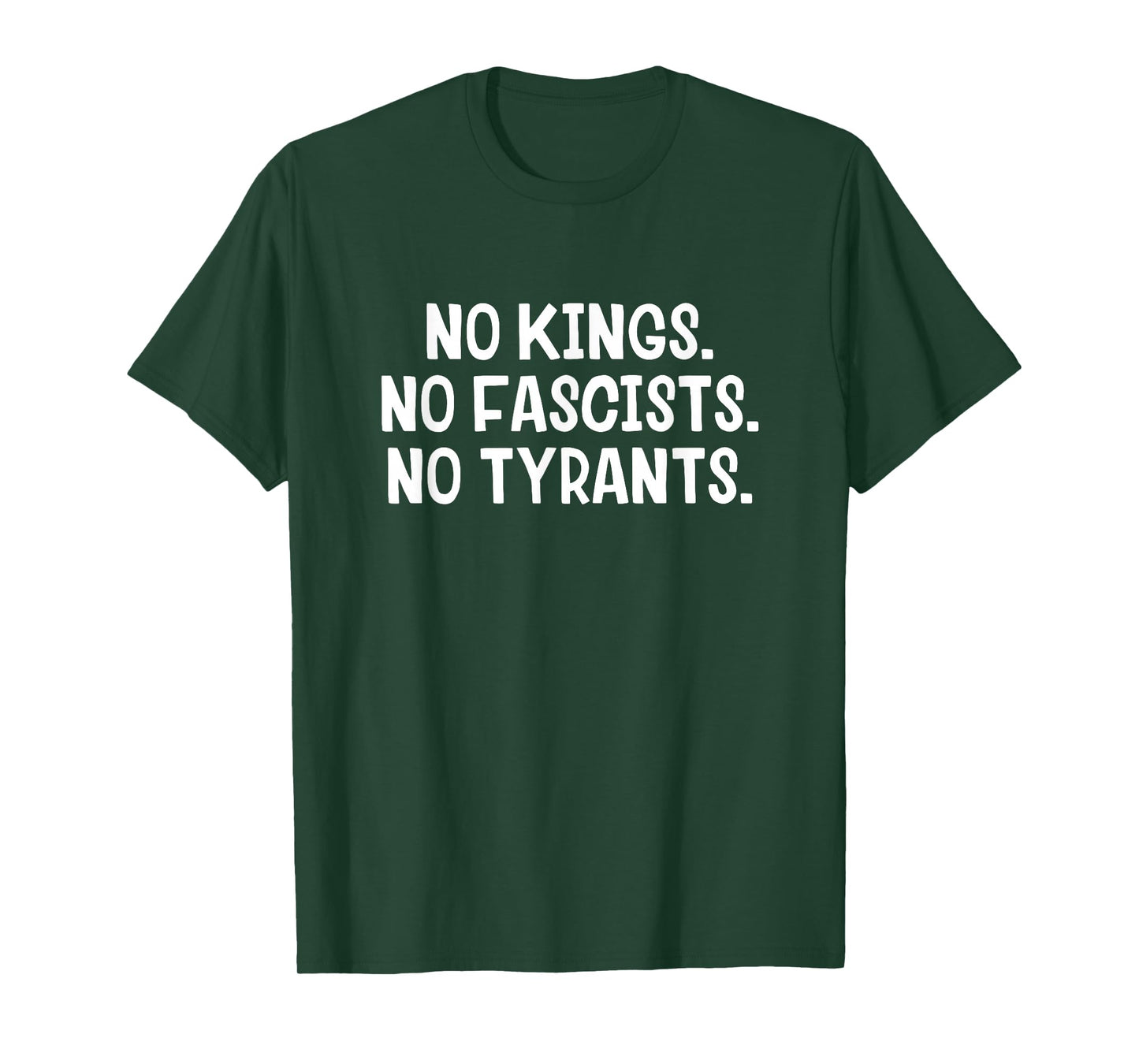 No Kings No Fascists No Tyrants T-Shirt