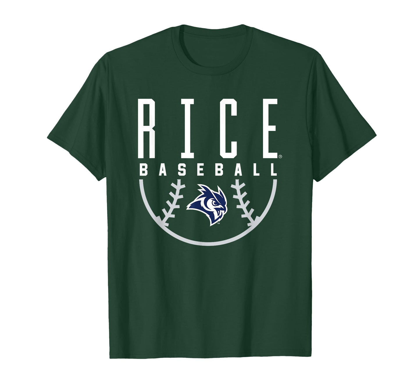 Rice University Owls Baseball Arch T-Shirt