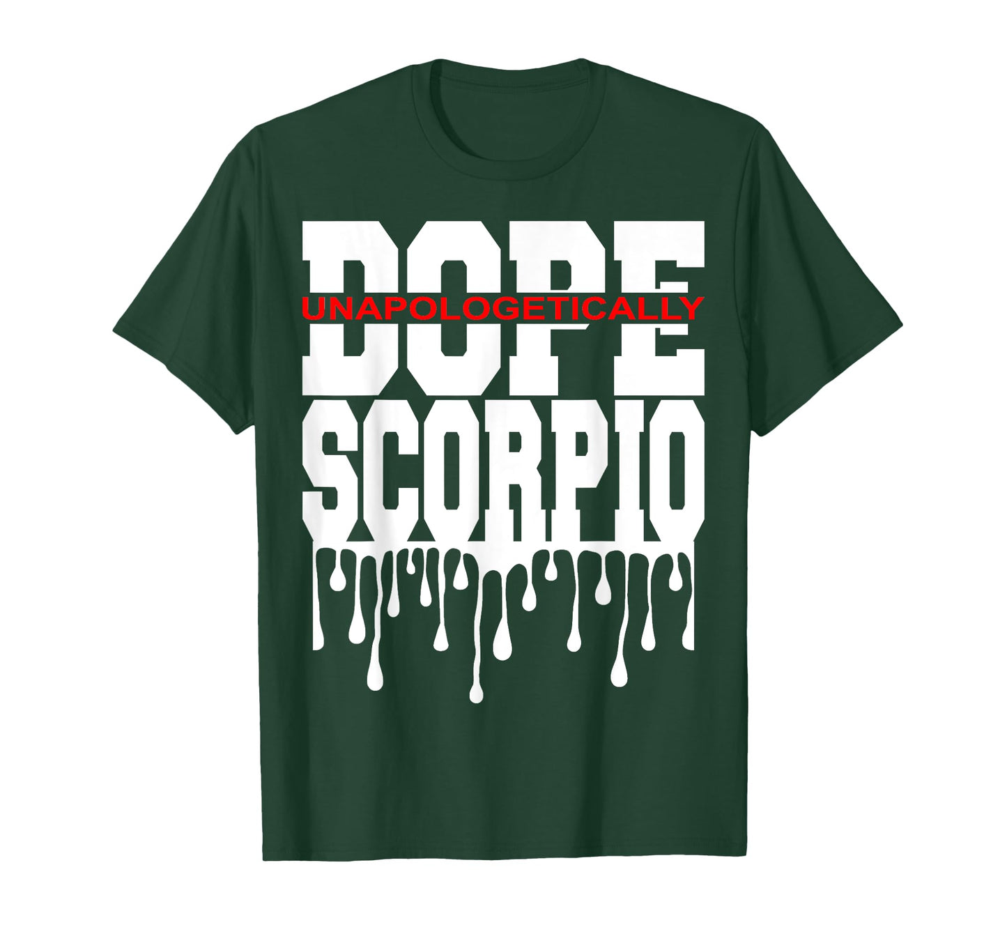 Dope Queen King Graphic Decor Scorpio Astrology Zodiac T-Shirt