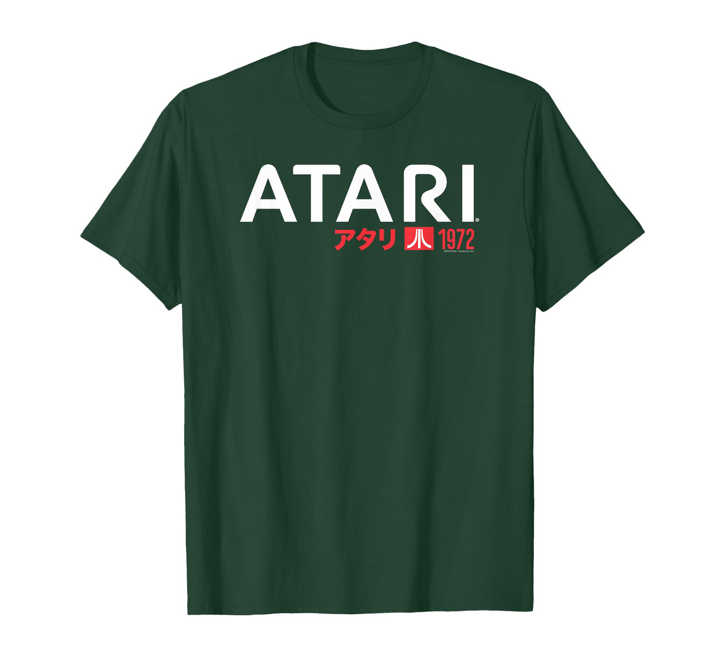 ATARI 1972 Japanese Kanji Video Game Logo T-Shirt