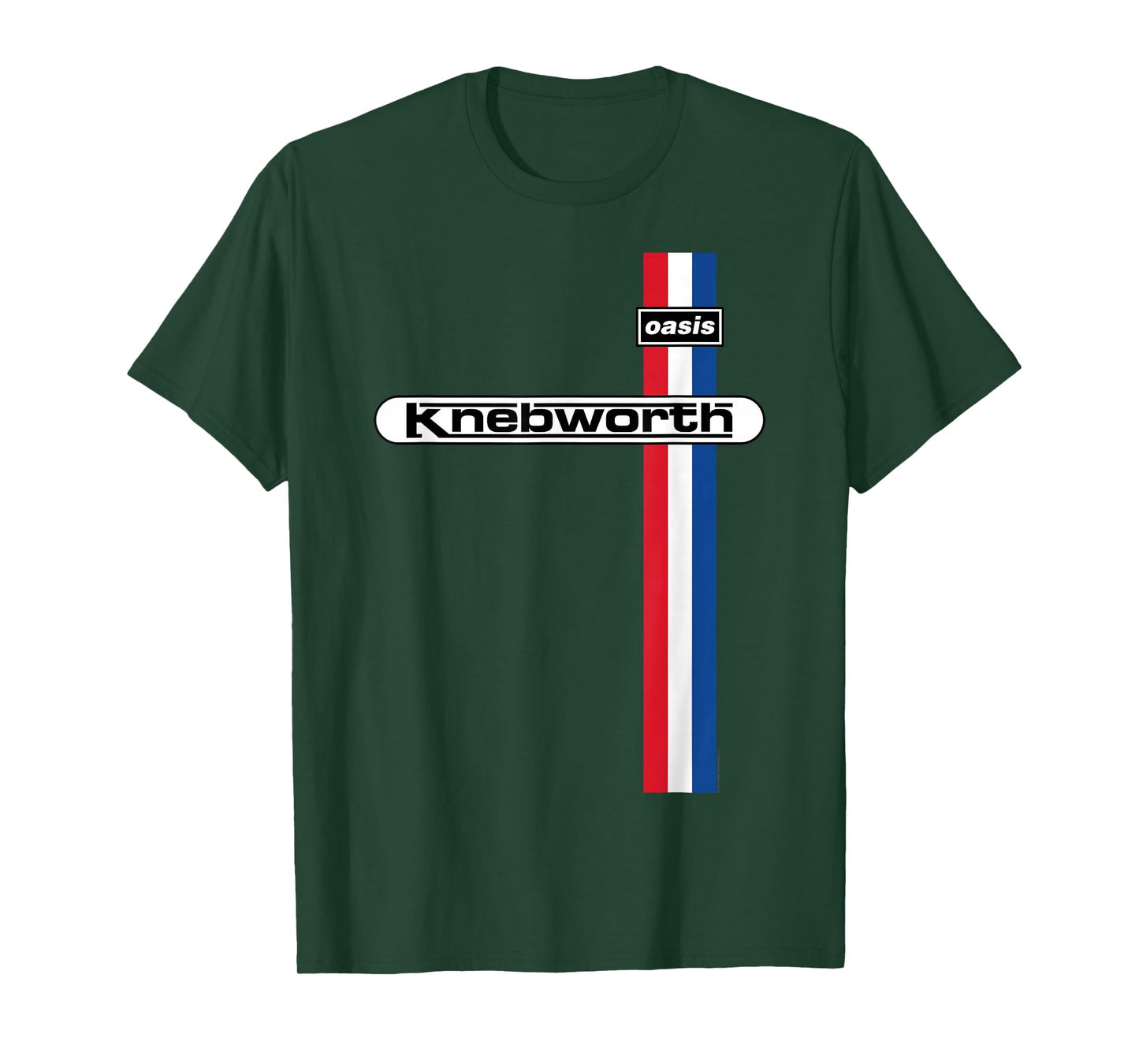 Oasis Navy T-Shirt for Unisex-Adults, Small, Blue, Short Sleeve, Crew Neck, Classic Fit