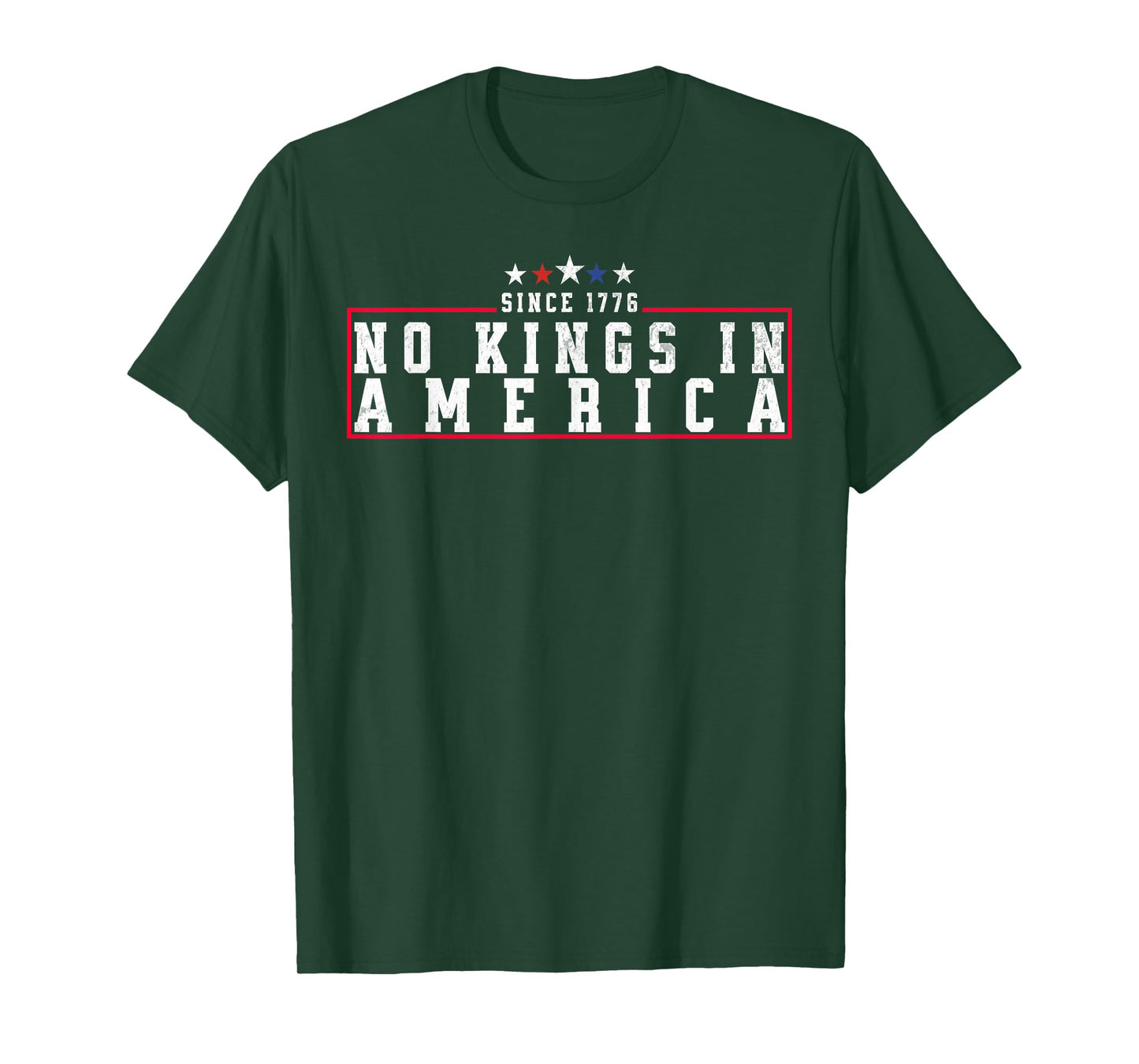 Patriotic Pro-Democracy Protest June 14 No Kings In America T-Shirt