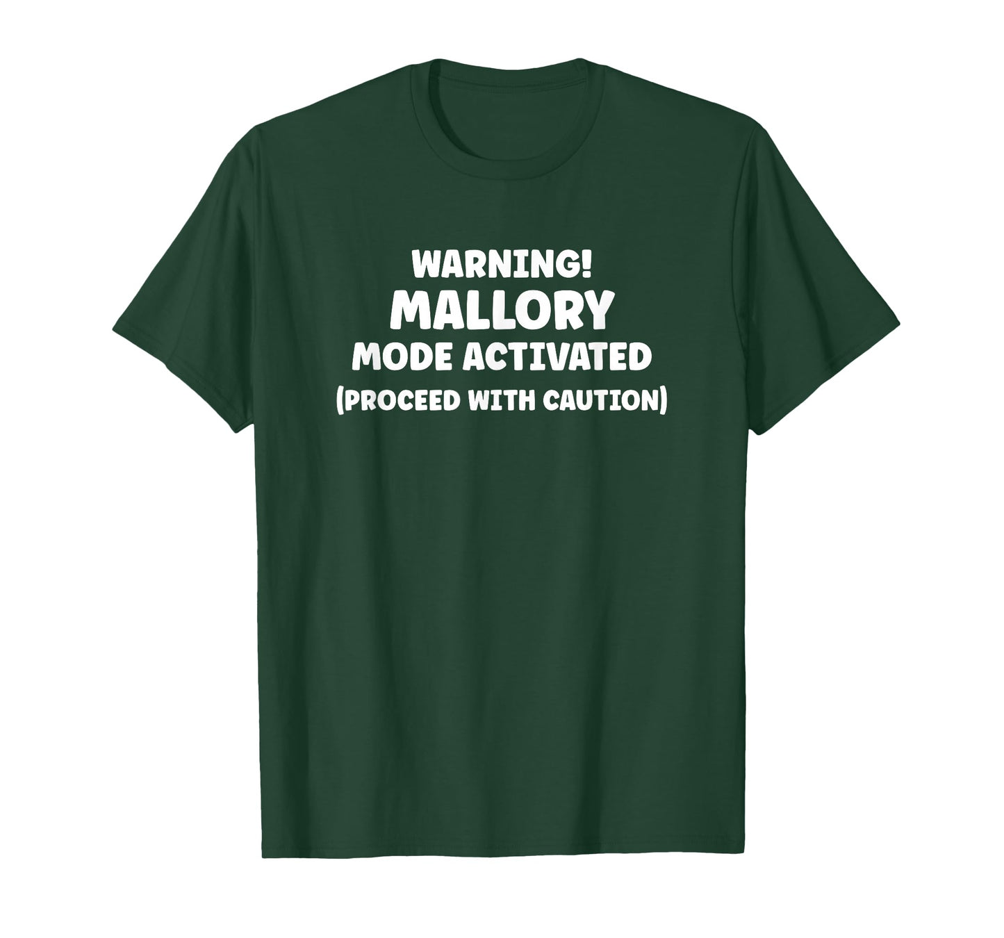 MALLORY Personalized Women's Gift Custom MALLORY T-Shirt