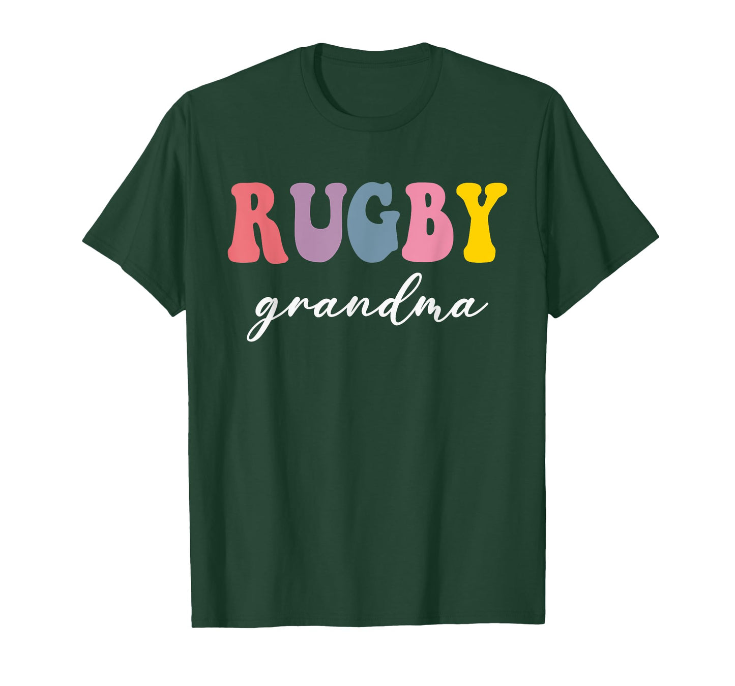Rugby Grandma Rugby Player Stylish Sport Nana Game Day T-Shirt