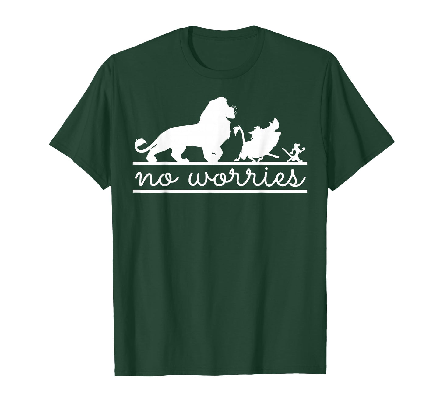 Disney Lion King No Worries Silhouette Trio T-Shirt