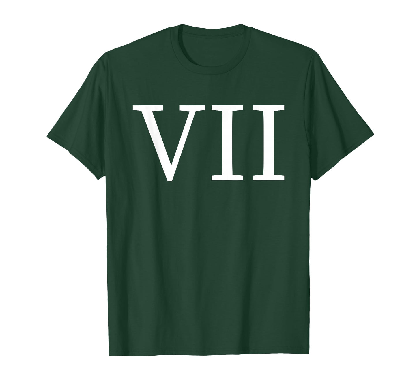 67 Roman Numerals VII Funny Six Seven Meme 6 7 Matching T-Shirt