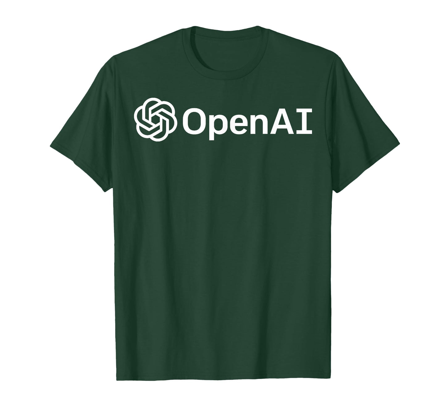 MathWare Geeky OpenAI Artificial Intelligence Computer Programmer Black T-Shirt