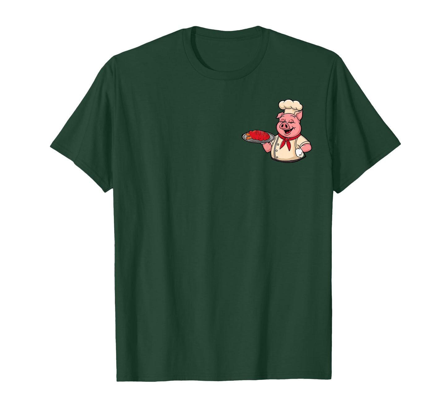 Old Row Smokin' Meats And Clapping Cheeks BBQ Grilling 2Side T-Shirt