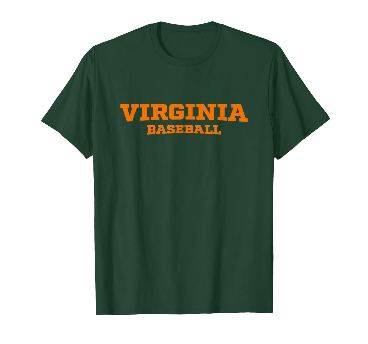 Virginia Baseball Block Font T-Shirt