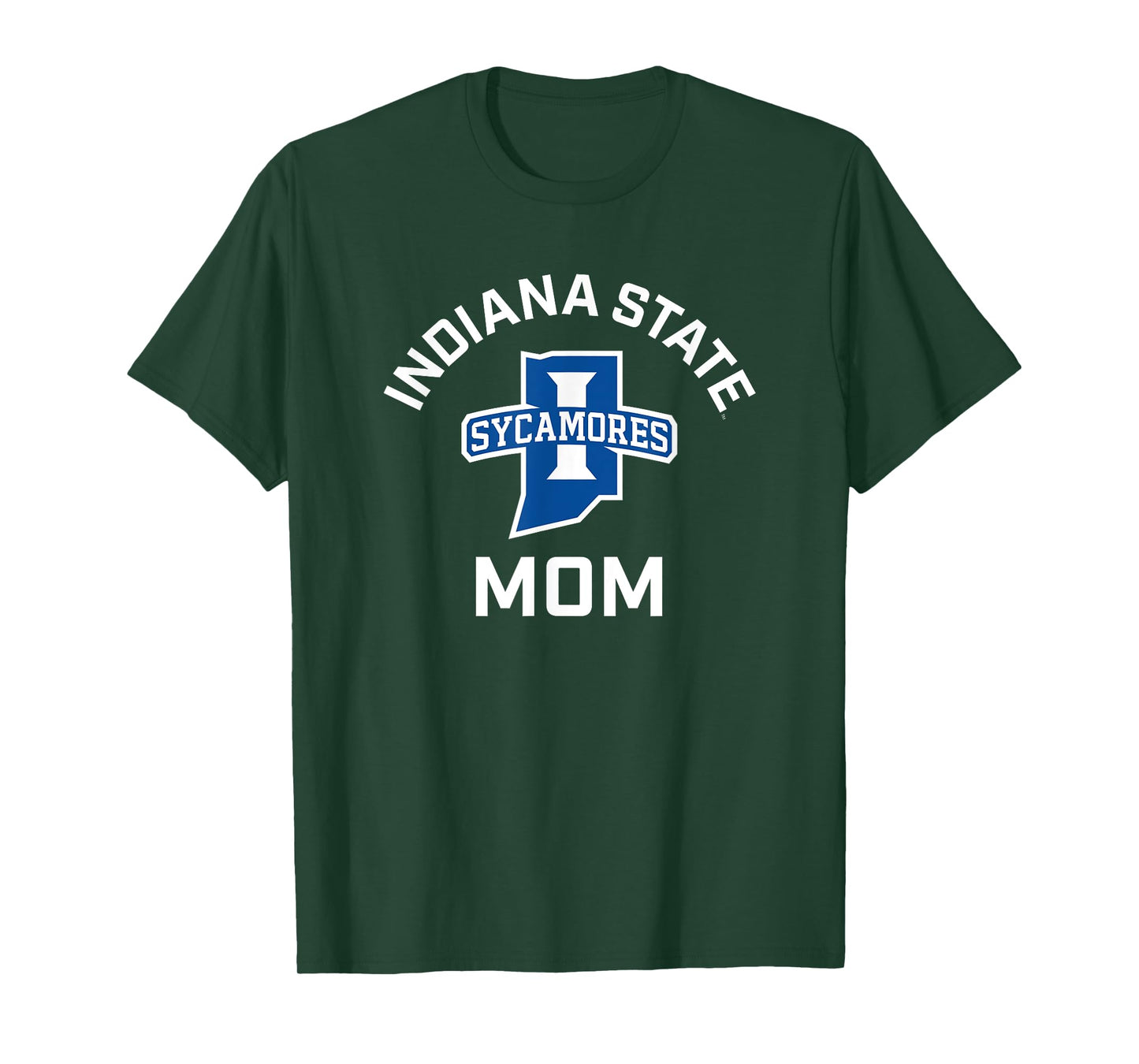 Indiana State University Sycamores Arched Mom T-Shirt