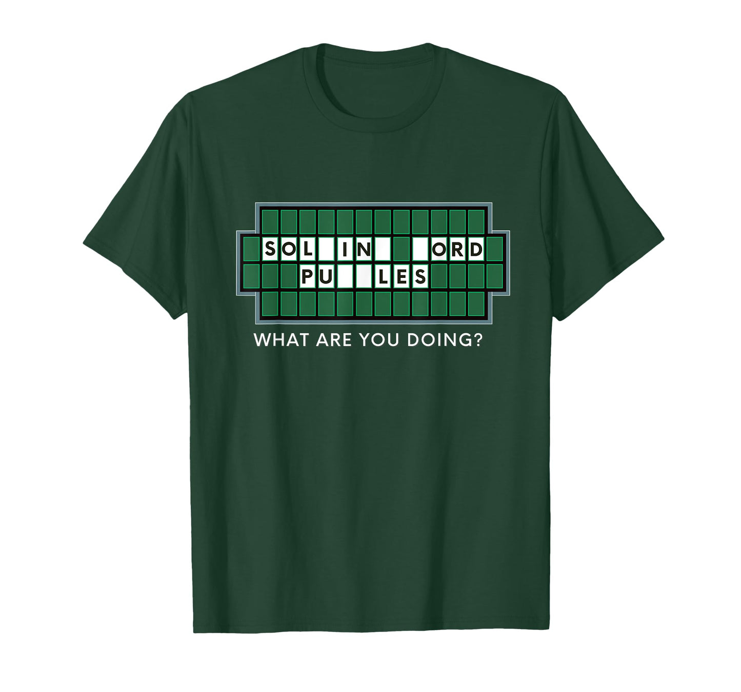 Wheel Lovers and Word Puzzles, Fortune for Game Show Gifts T-Shirt