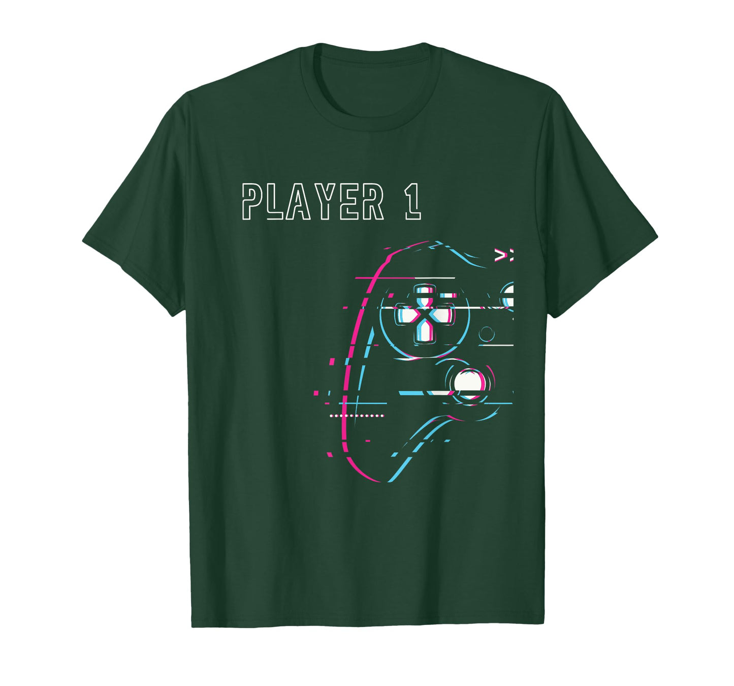 Gamer Couple - Player 1 Player 2 - Gamer Team T-Shirt