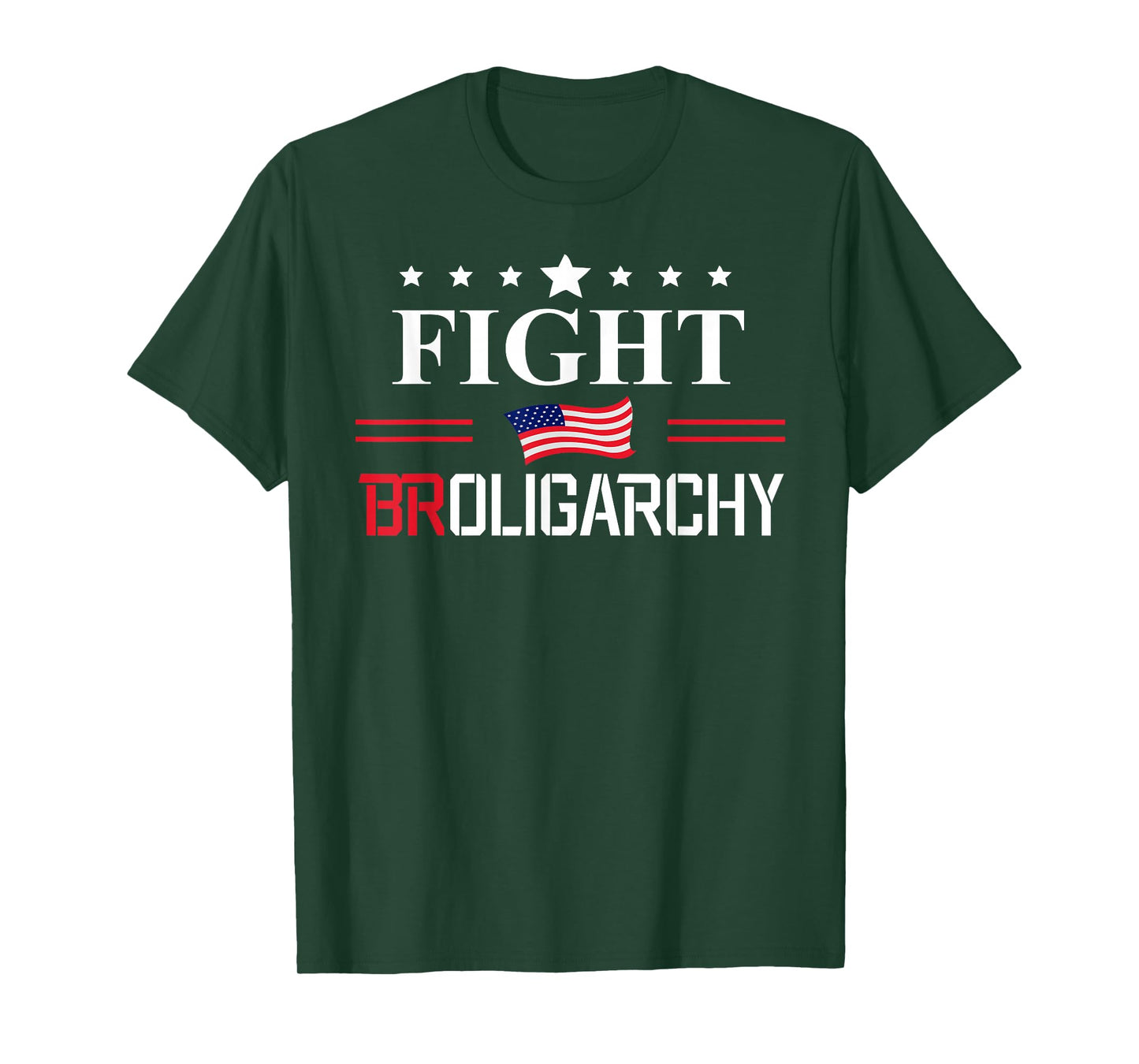 Fight Oligarchy Resist Fascism No Kings Anti Fascism Protest T-Shirt