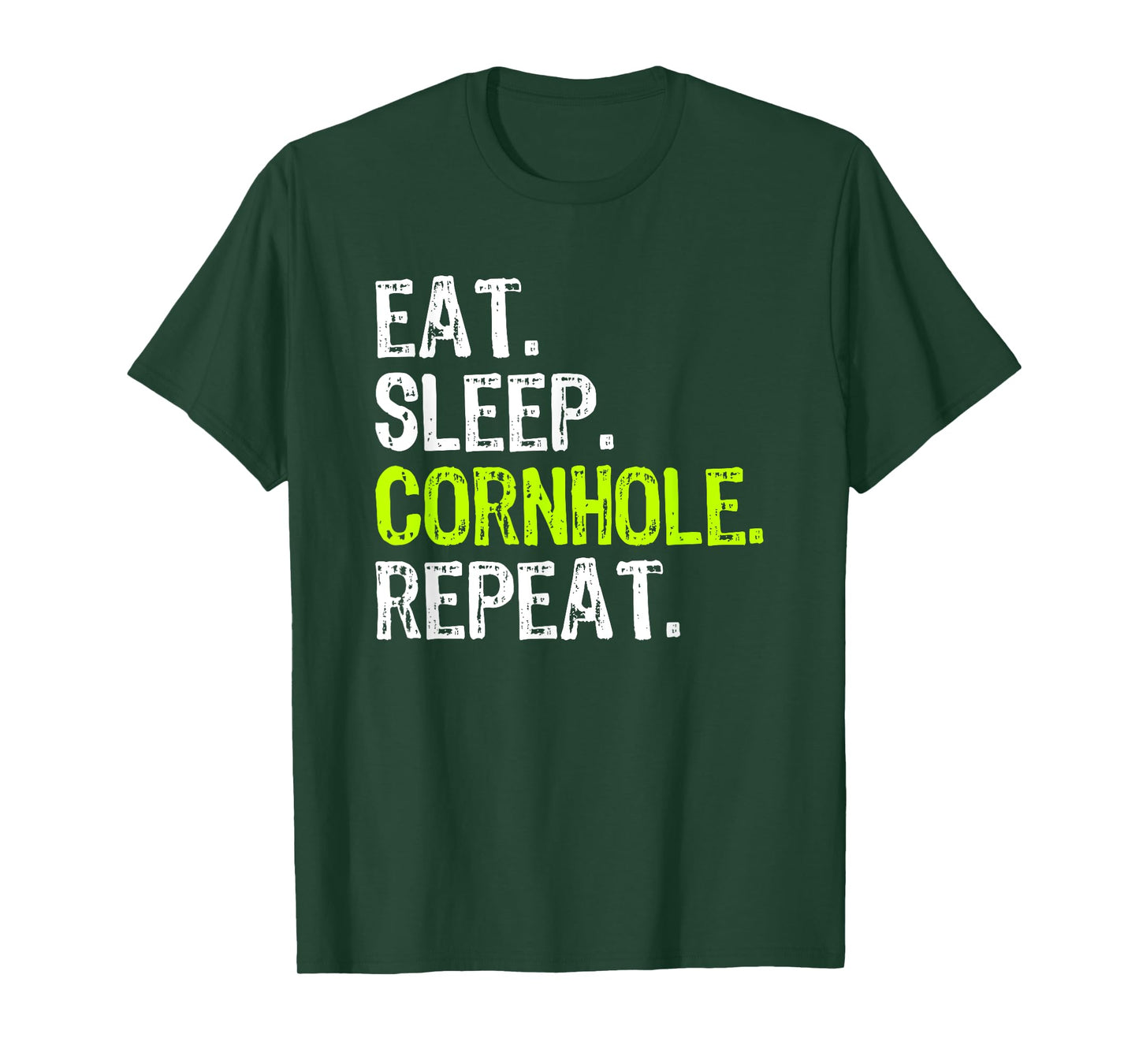 Eat Sleep Cornhole Repeat Corn Hole Funny Team T-Shirt