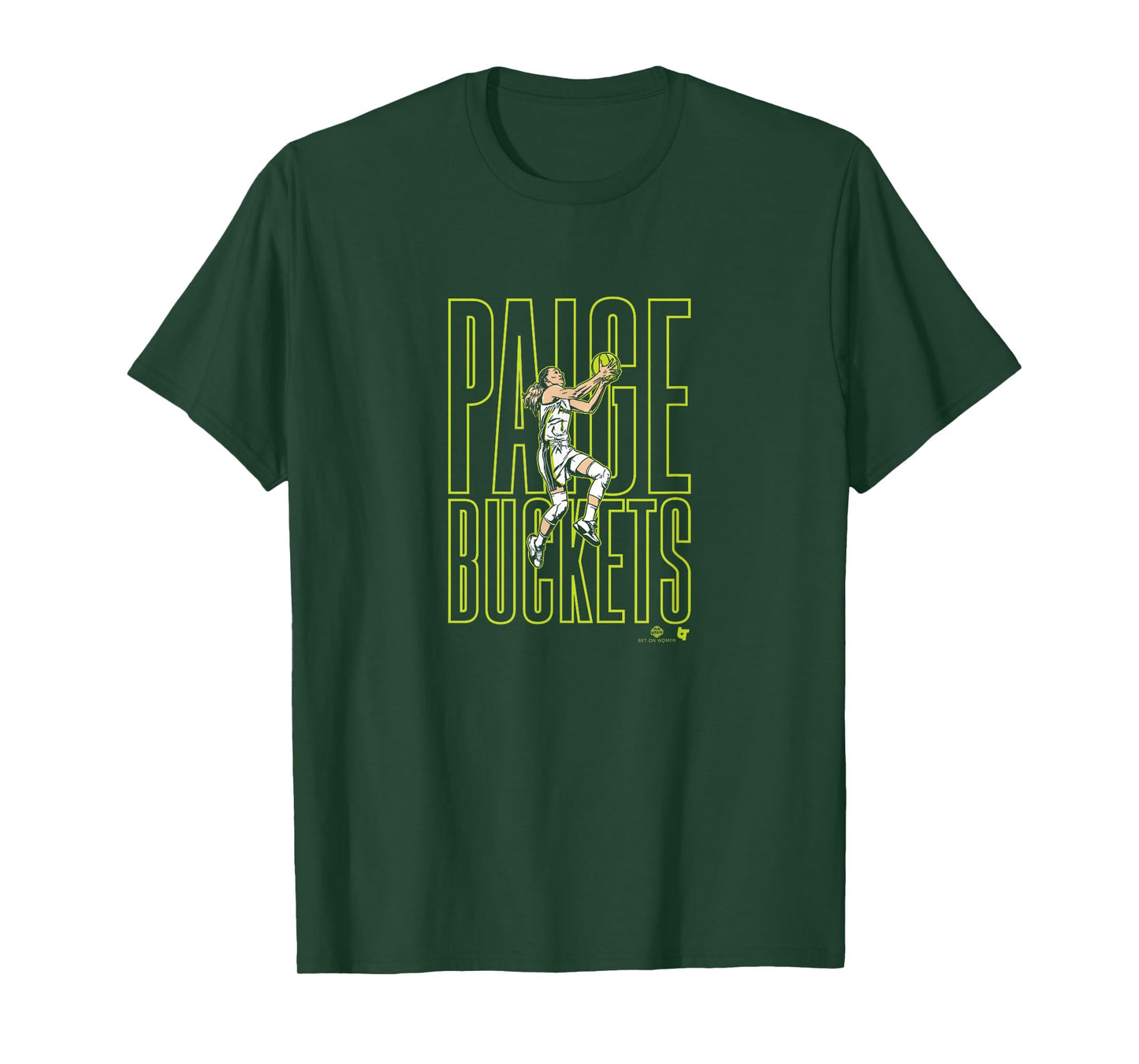 Paige Bueckers: Buckets Action - Dallas Basketball T-Shirt