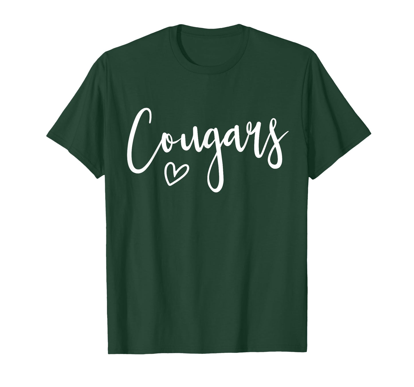 Cougars High School Cougars Sports Team Women's Cougars T-Shirt