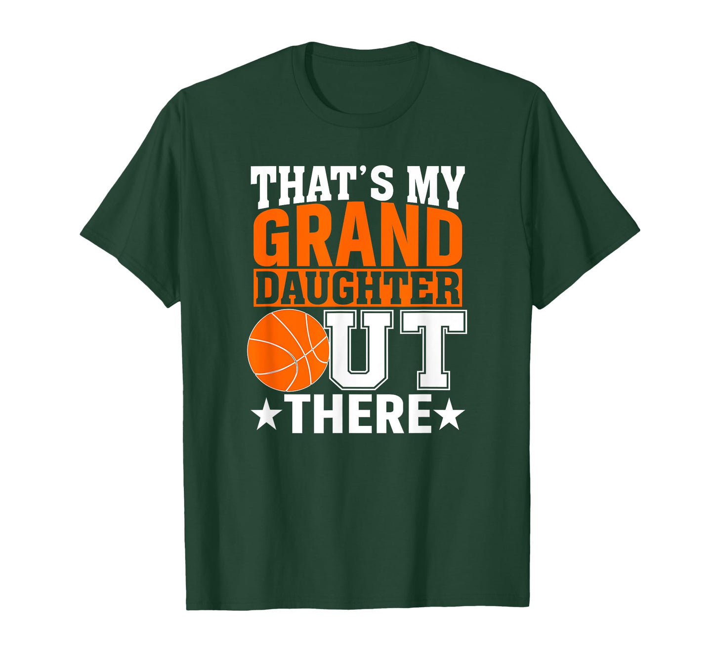 That’s My Granddaughter Out There Basketball Grandma T-Shirt